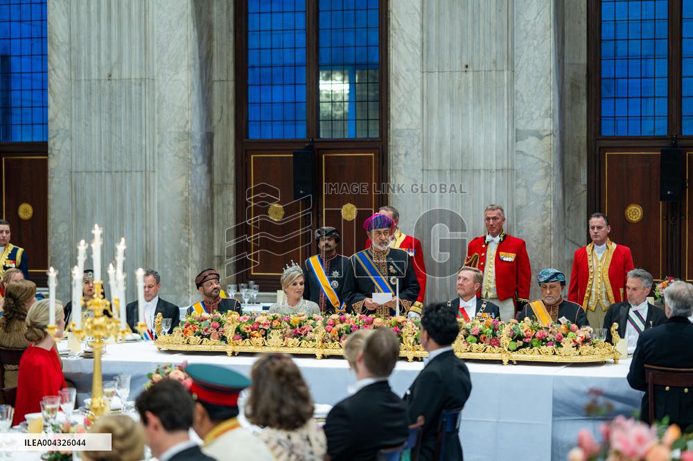 Netherlands Royals Receive Oman?s Sultan State Visit - Netherlands