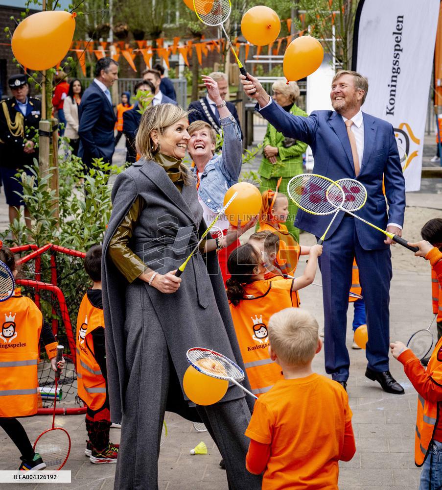 Royals At National Opening Of The King's Games - Roosendaal