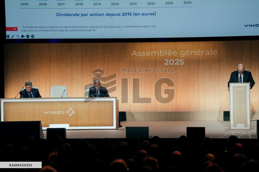 Vinci Group General Meeting - Paris AJ