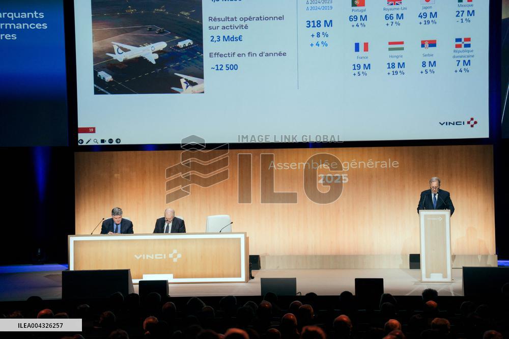 Vinci Group General Meeting - Paris AJ