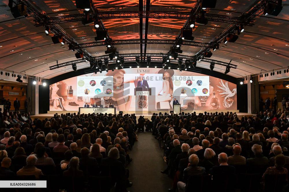 General meeting of LVMH in Paris - FA