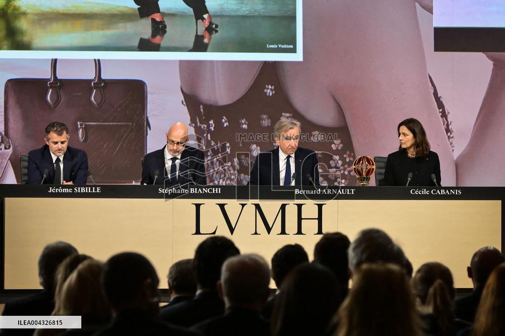General meeting of LVMH in Paris - FA