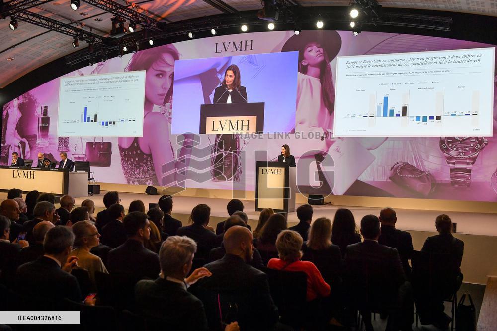 General meeting of LVMH in Paris - FA