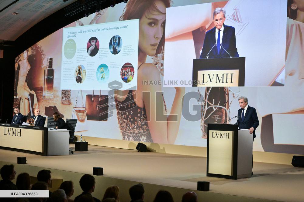 General meeting of LVMH in Paris - FA