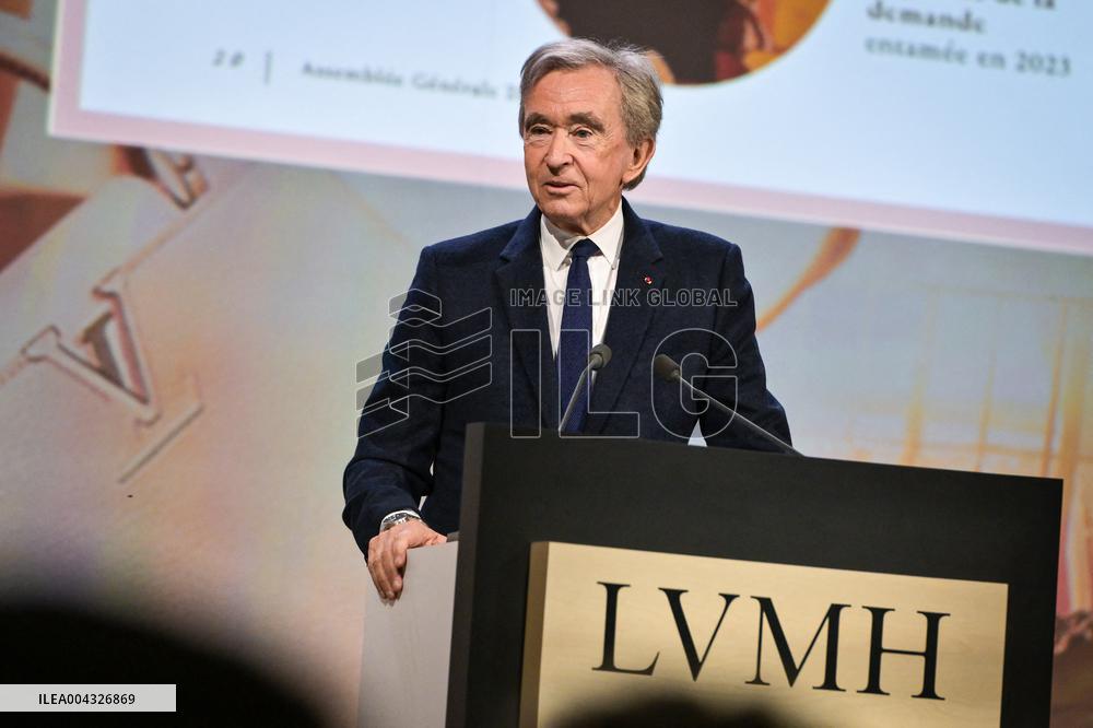 General meeting of LVMH in Paris - FA