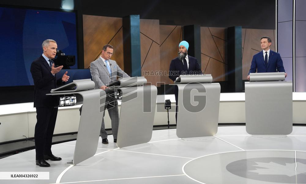 Federal Leaders TV Debate in Montreal