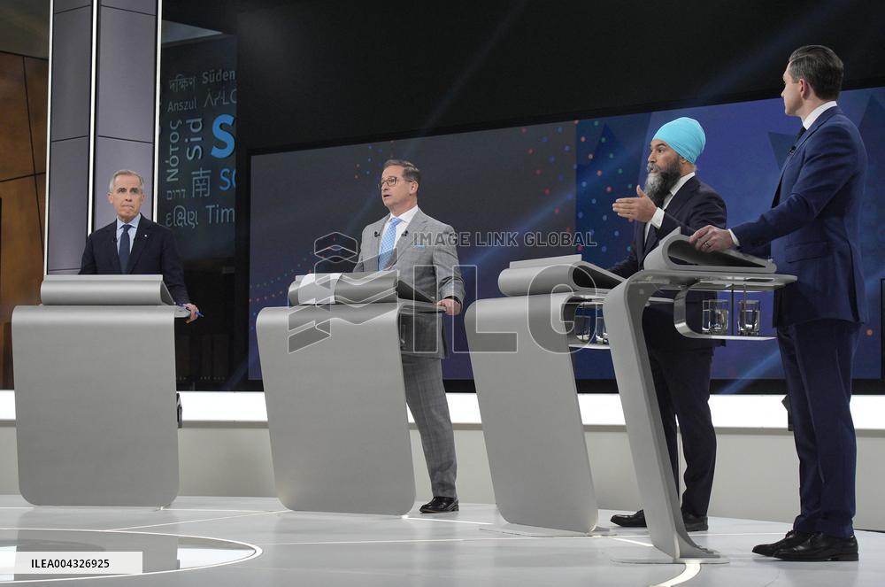 Federal Leaders TV Debate in Montreal