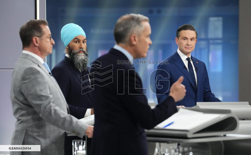 Federal Leaders TV Debate in Montreal