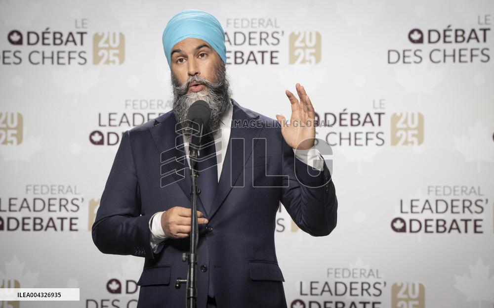 Federal Leaders TV Debate in Montreal