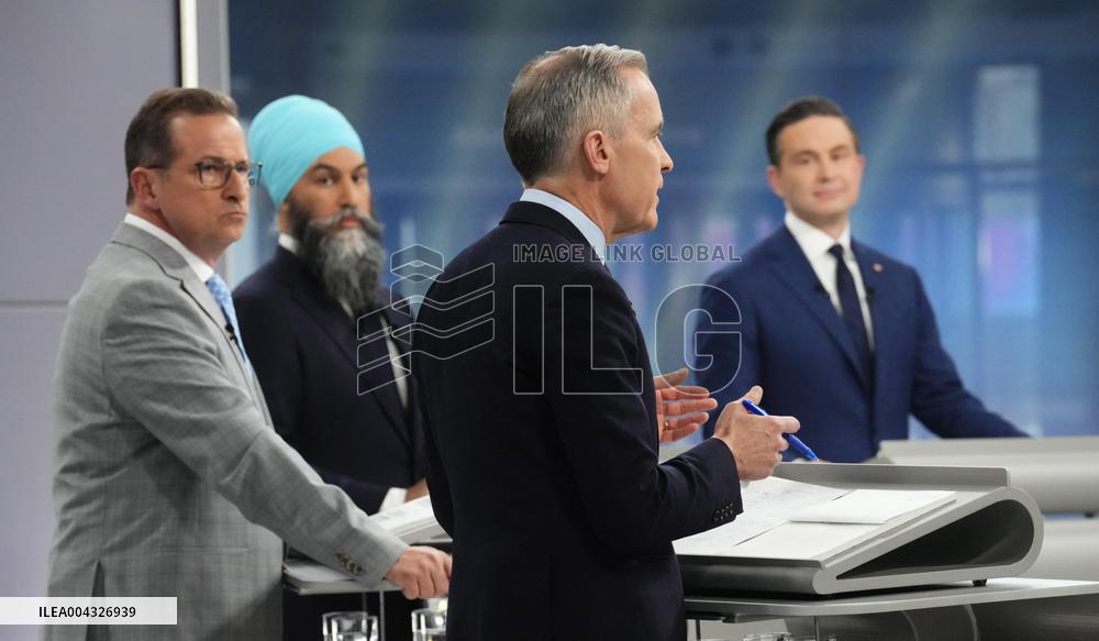 Federal Leaders TV Debate in Montreal