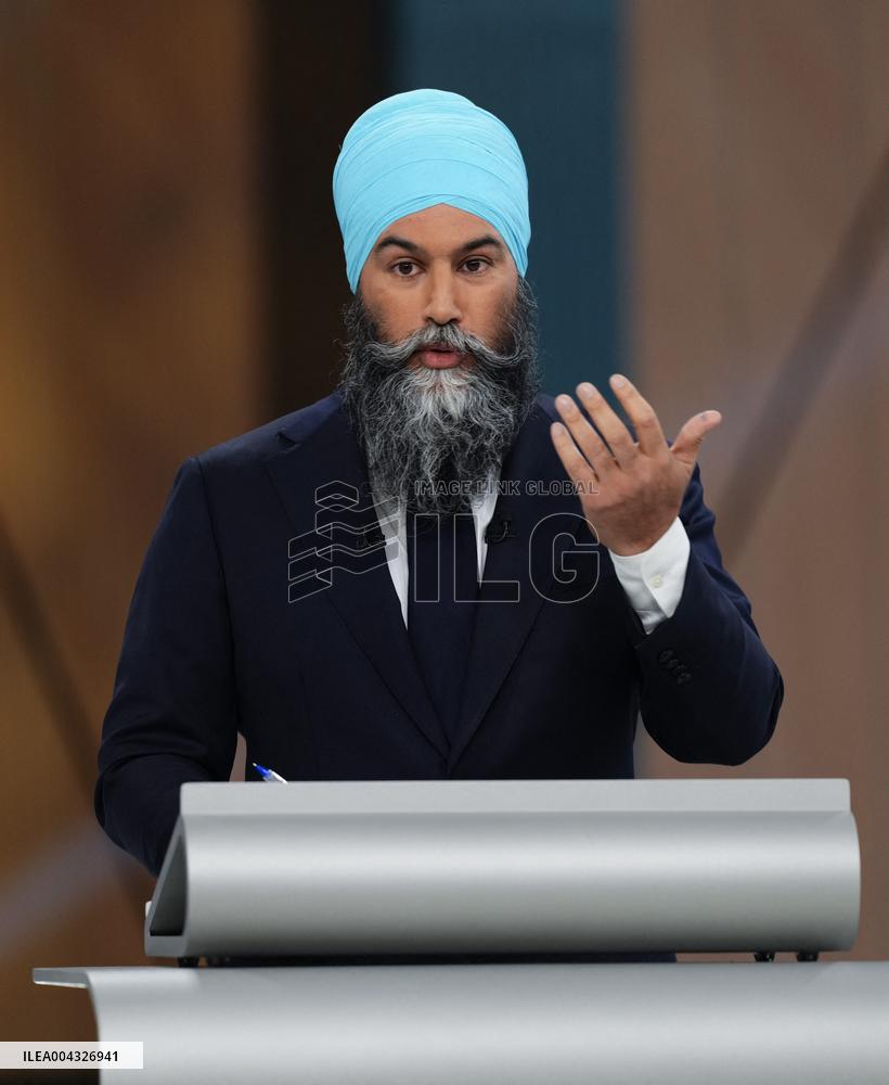 Federal Leaders TV Debate in Montreal