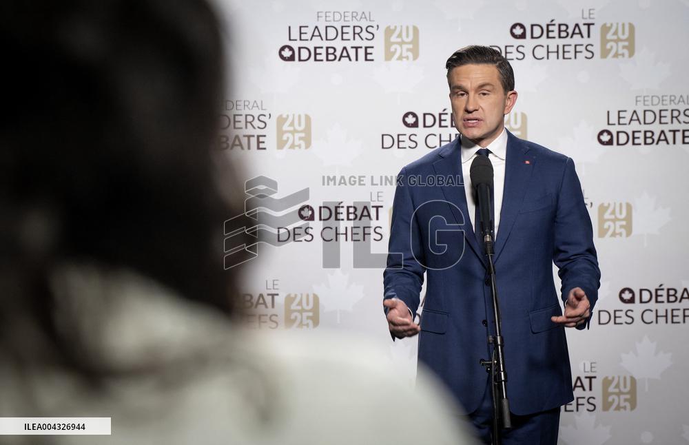 Federal Leaders TV Debate in Montreal