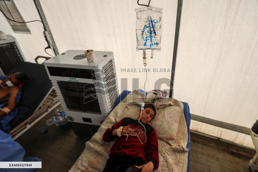 Gaza City Field Hospital Patients - Palestine