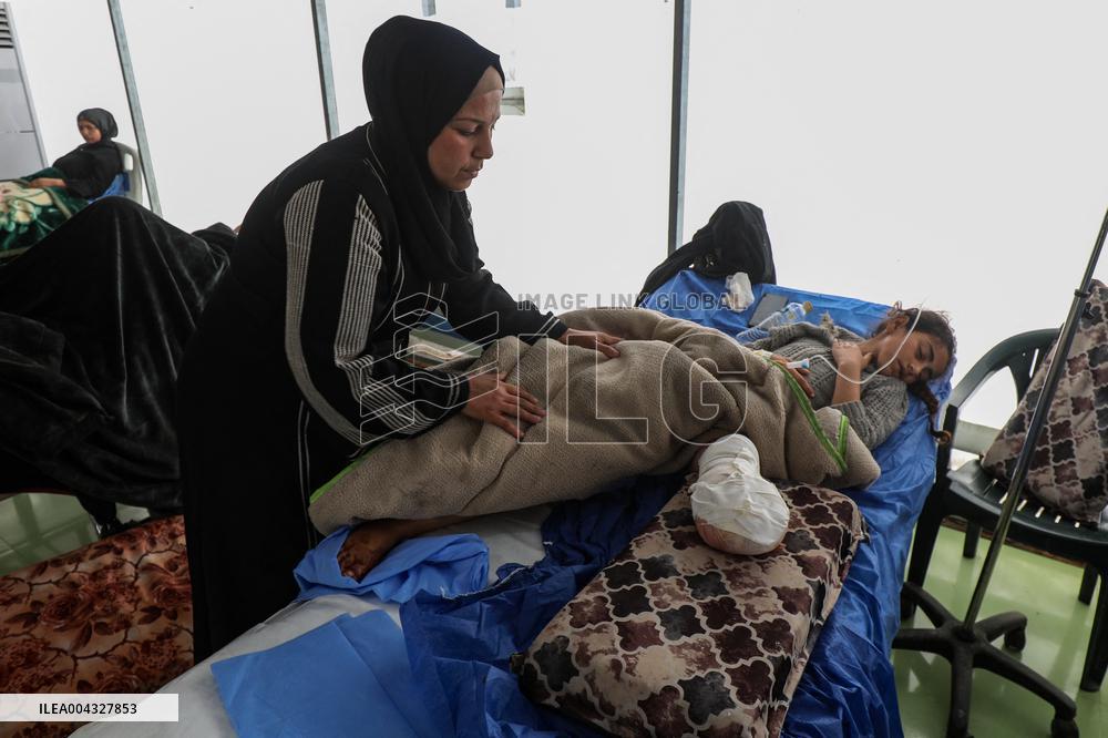 Gaza City Field Hospital Patients - Palestine