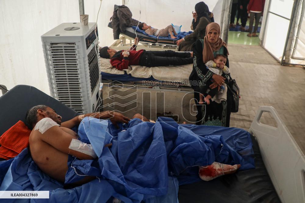 Gaza City Field Hospital Patients - Palestine