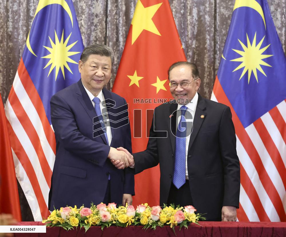 Chinese President Xi Jinping Visits Malaysia - Kuala Lumpur