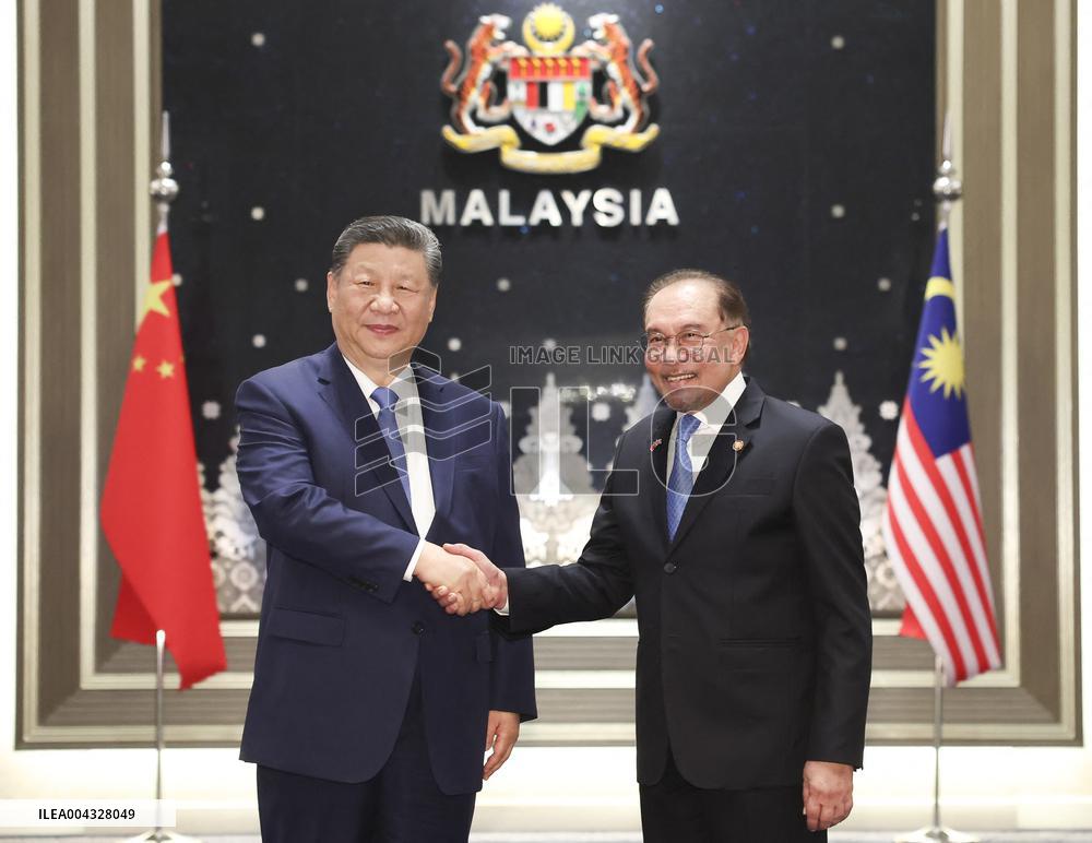 Chinese President Xi Jinping Visits Malaysia - Kuala Lumpur