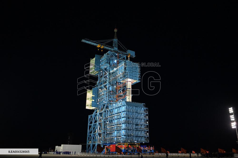 Shenzhou-20 Crewed Spaceship Launch Preparation - Jiuqua
