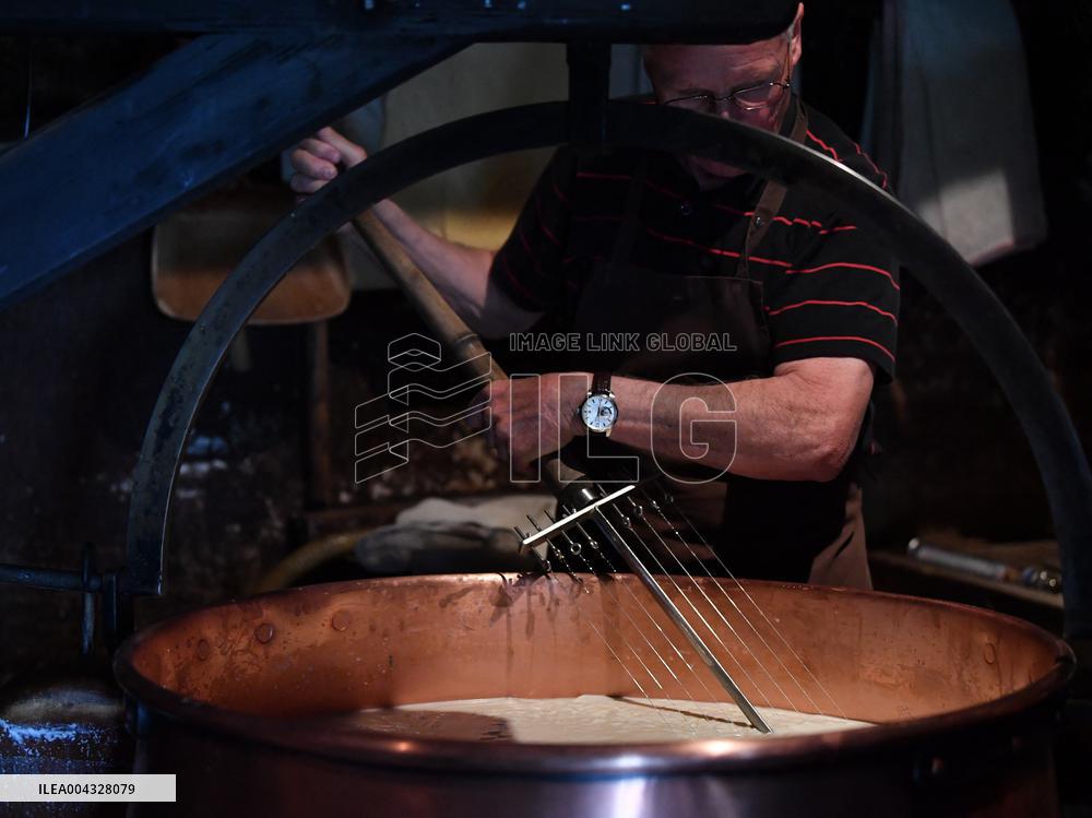 Emmental Cheese Making - Switzerland