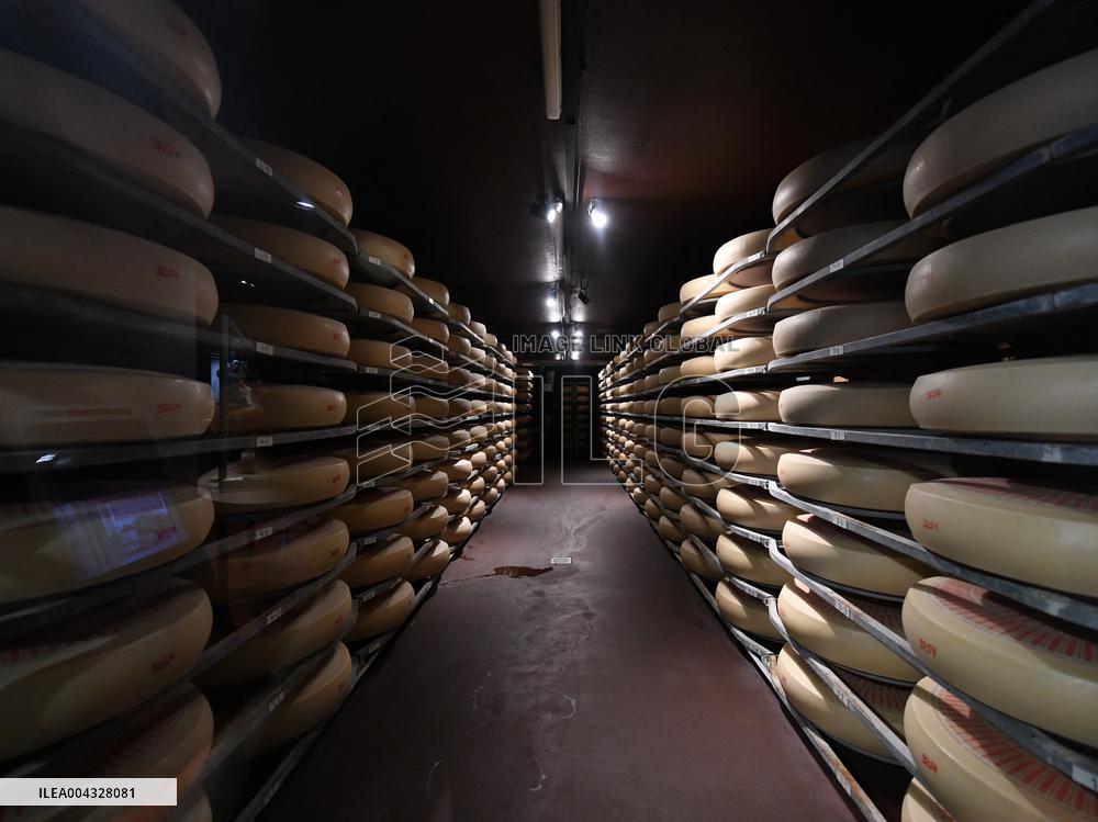 Emmental Cheese Making - Switzerland