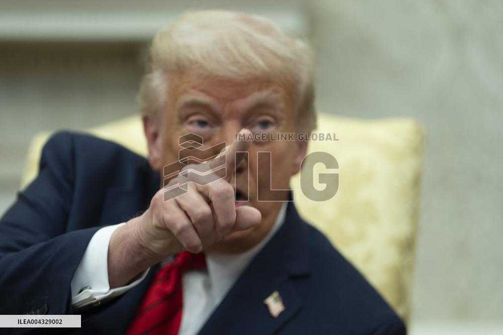 Trump Meets PM Meloni of Italy