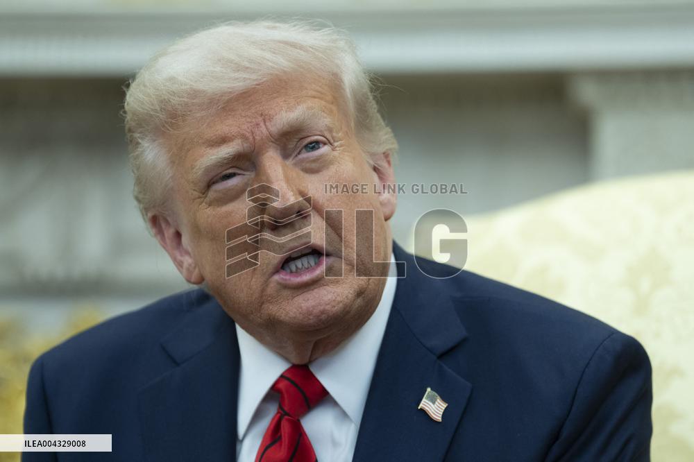 Trump Meets PM Meloni of Italy