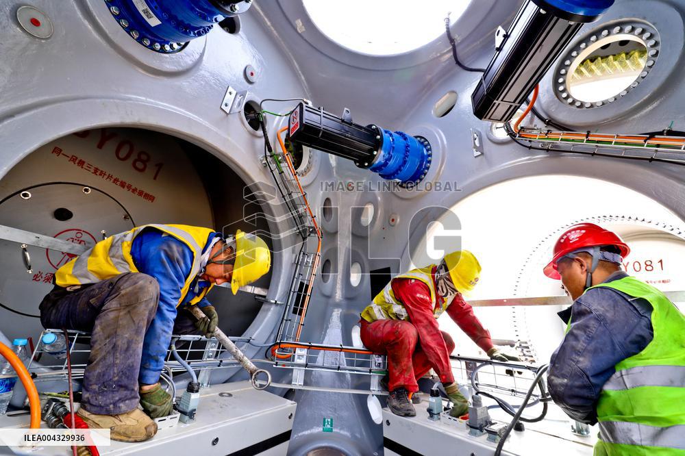 100,000-kilowatt Wind Power Project Construction in Zhangye