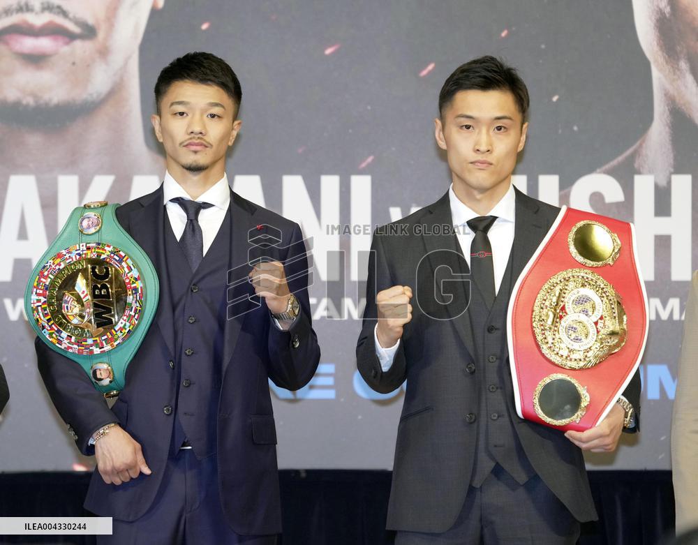 Boxing: Nakatani vs. Nishida in world title unification bout