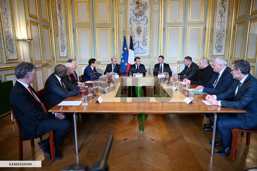 Lammy Rubio And Barrot Bilateral Meeting - Paris