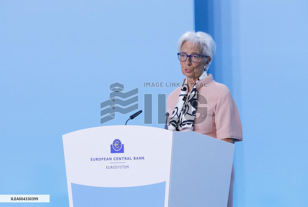 Christine Lagarde Press Conference - Frankfurt