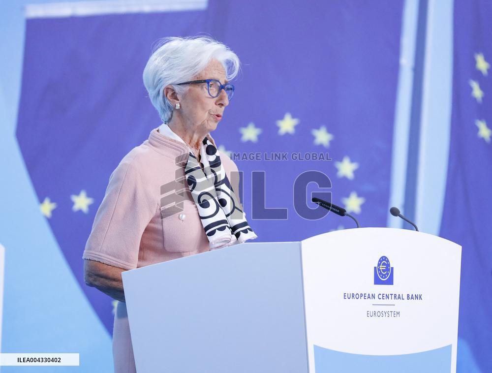 Christine Lagarde Press Conference - Frankfurt