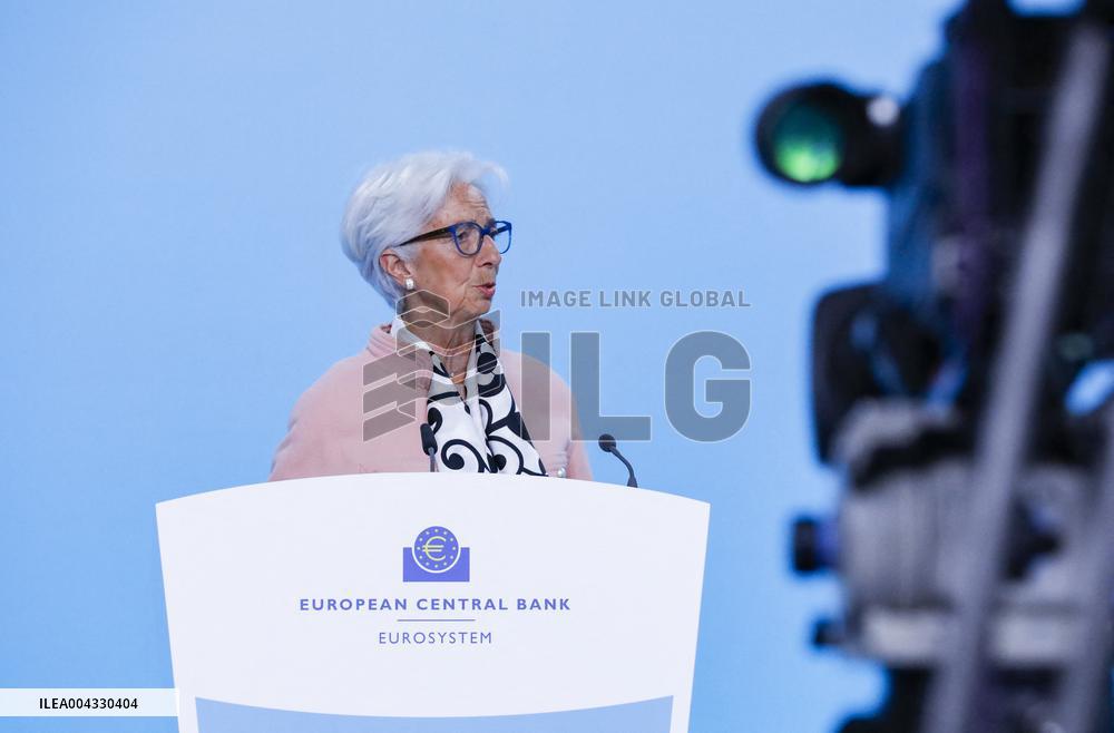 Christine Lagarde Press Conference - Frankfurt