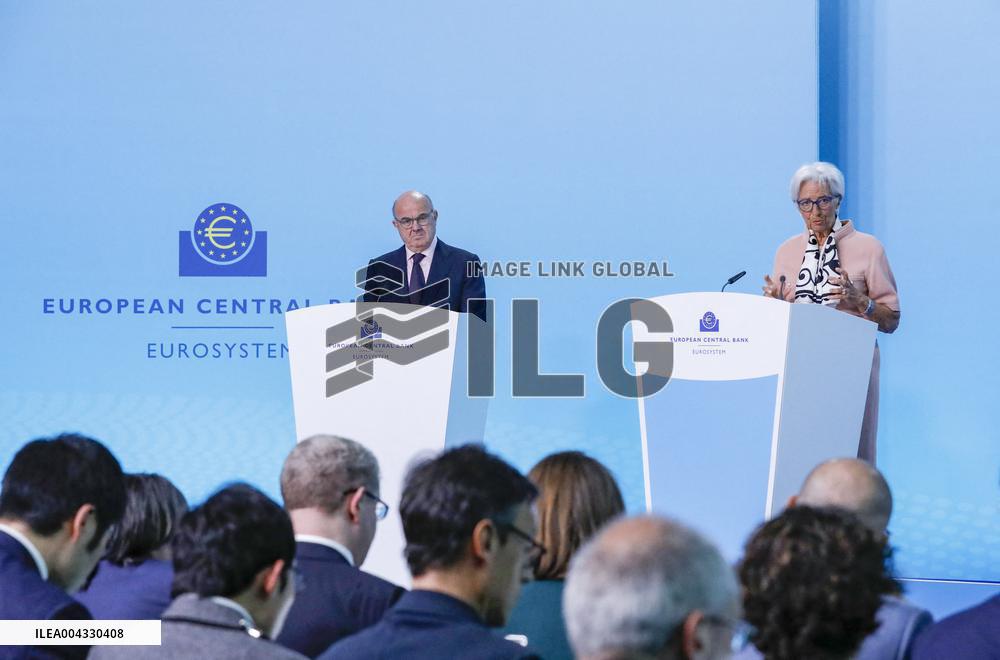 Christine Lagarde Press Conference - Frankfurt