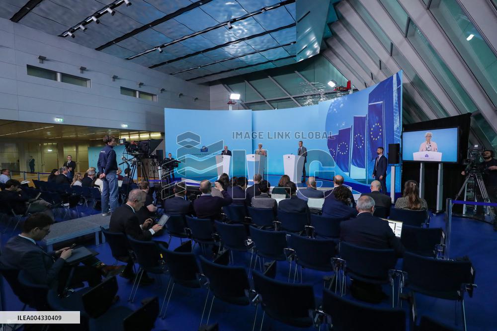 Christine Lagarde Press Conference - Frankfurt