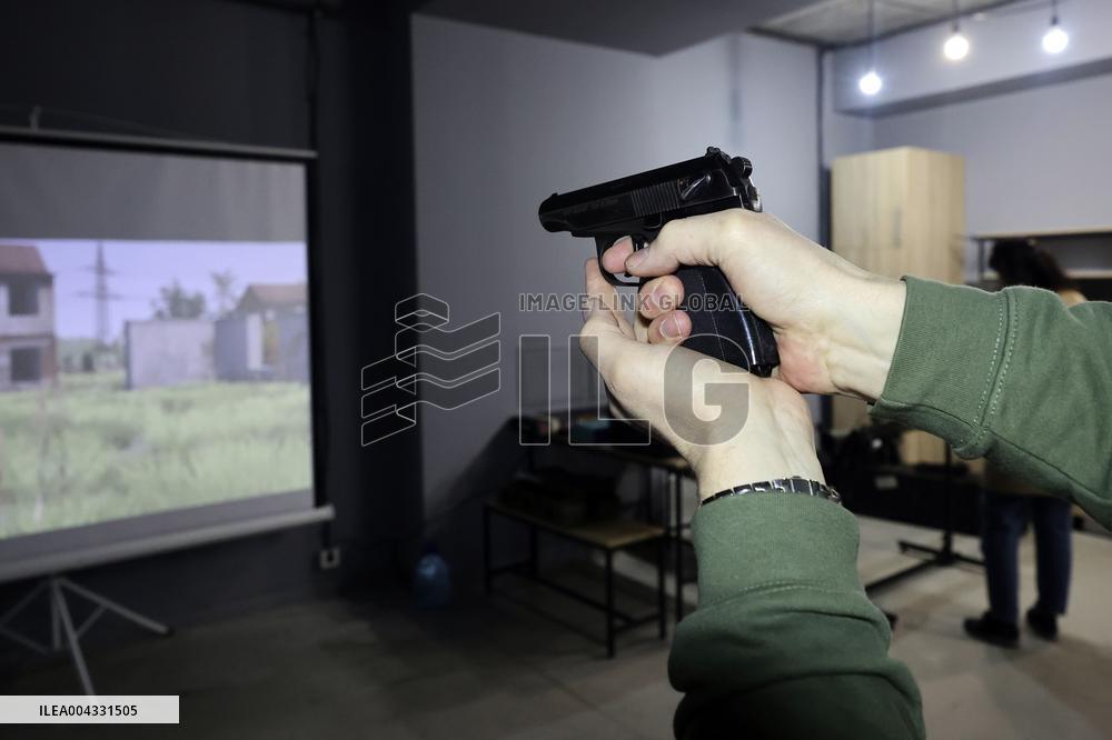 Presentation of Ukraine-made shooting training simulators in Kharkiv