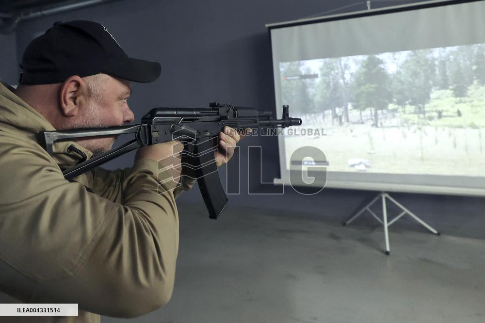 Presentation of Ukraine-made shooting training simulators in Kharkiv
