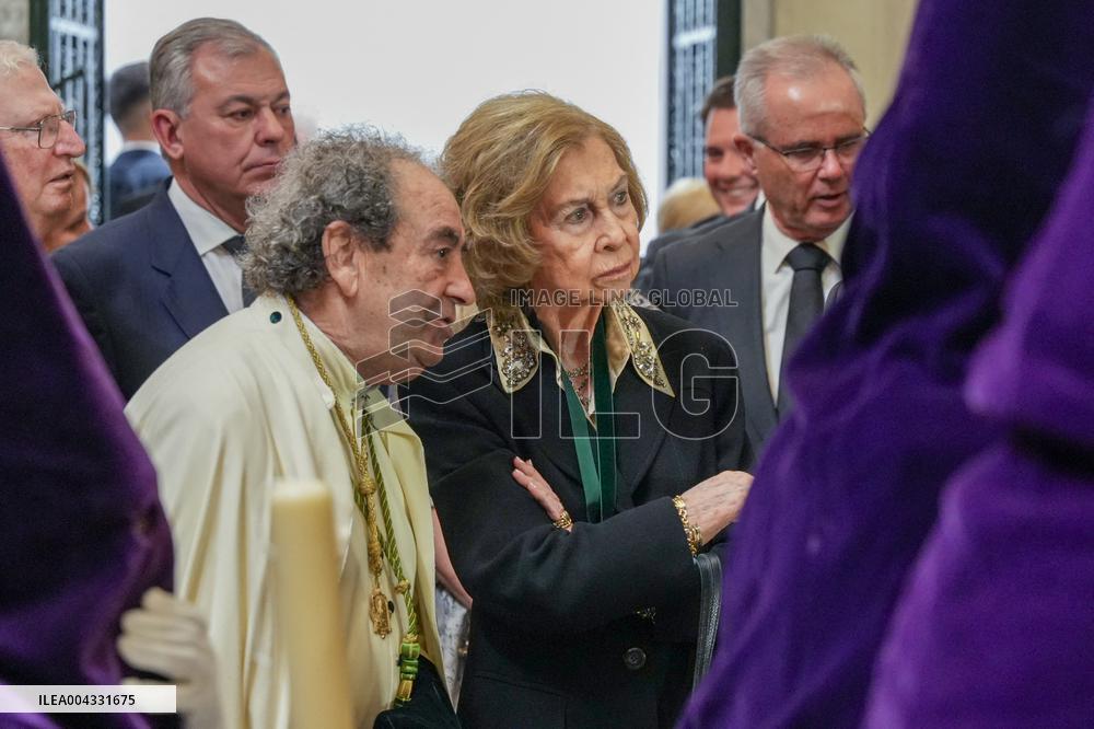 Queen Sofia Attends the Madrug - Seville