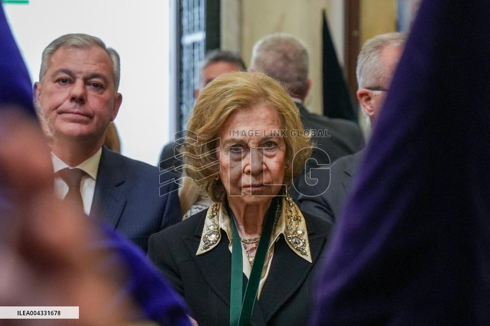 Queen Sofia Attends the Madrug - Seville