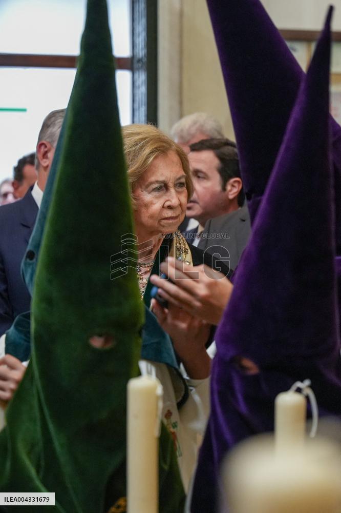 Queen Sofia Attends the Madrug - Seville