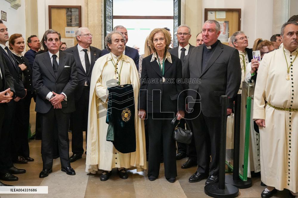 Queen Sofia Attends the Madrug - Seville