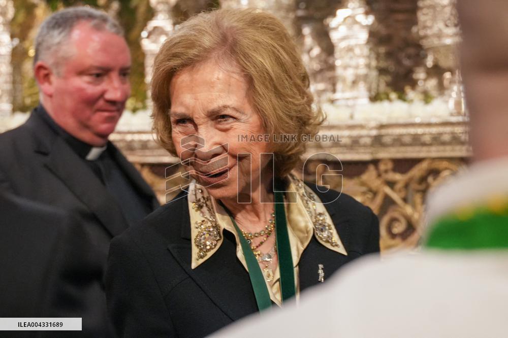 Queen Sofia Attends the Madrug - Seville
