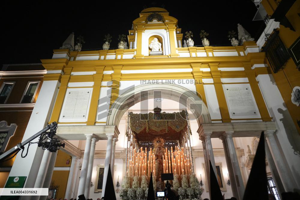 Queen Sofia Attends the Madrug - Seville