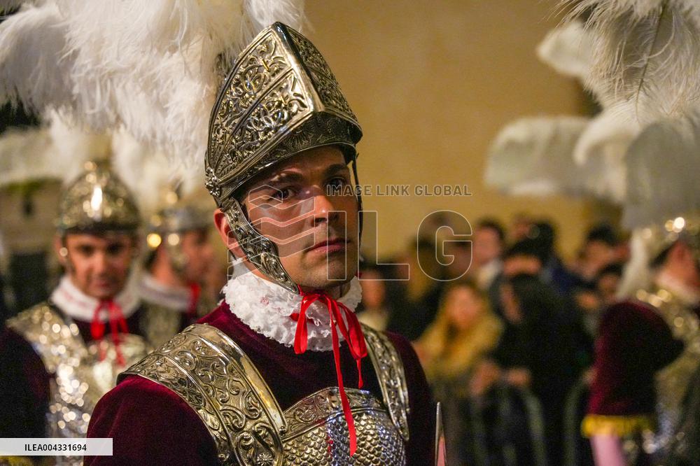 Queen Sofia Attends the Madrug - Seville