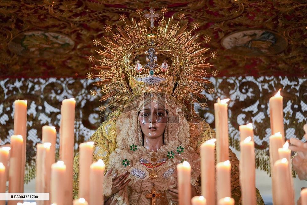 Queen Sofia Attends the Madrug - Seville