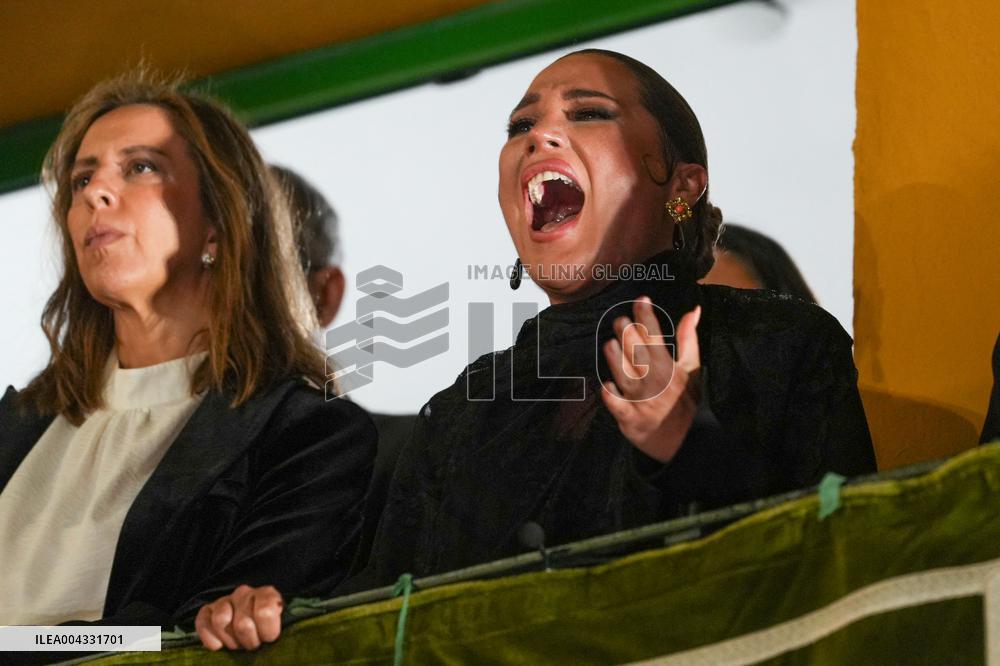 Queen Sofia Attends the Madrug - Seville