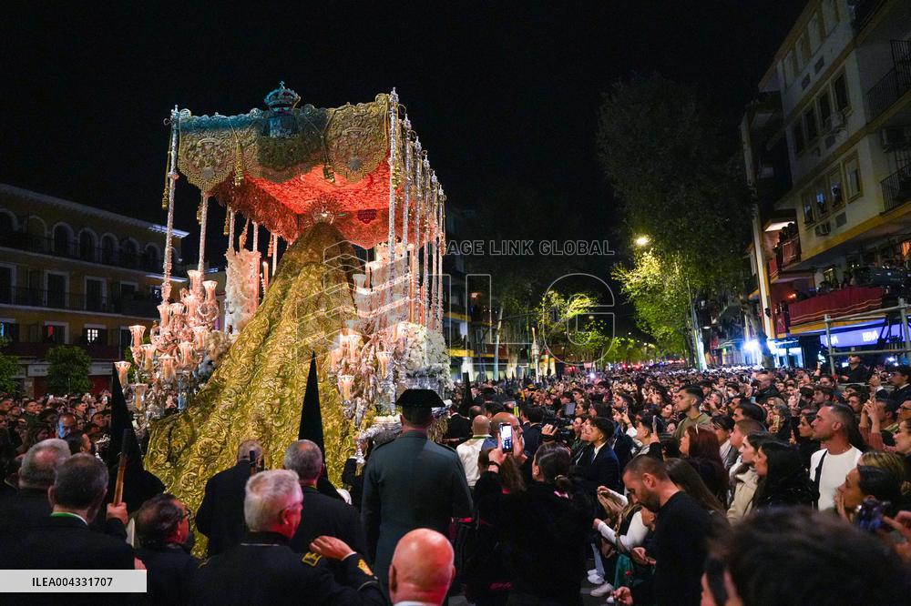 Queen Sofia Attends the Madrug - Seville