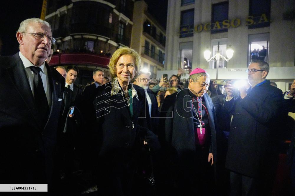 Queen Sofia Attends the Madrug - Seville