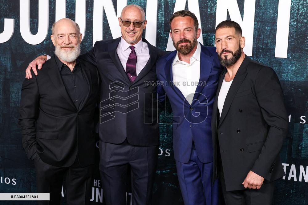 Premiere Of Amazon MGM Studios The Accountant - LA