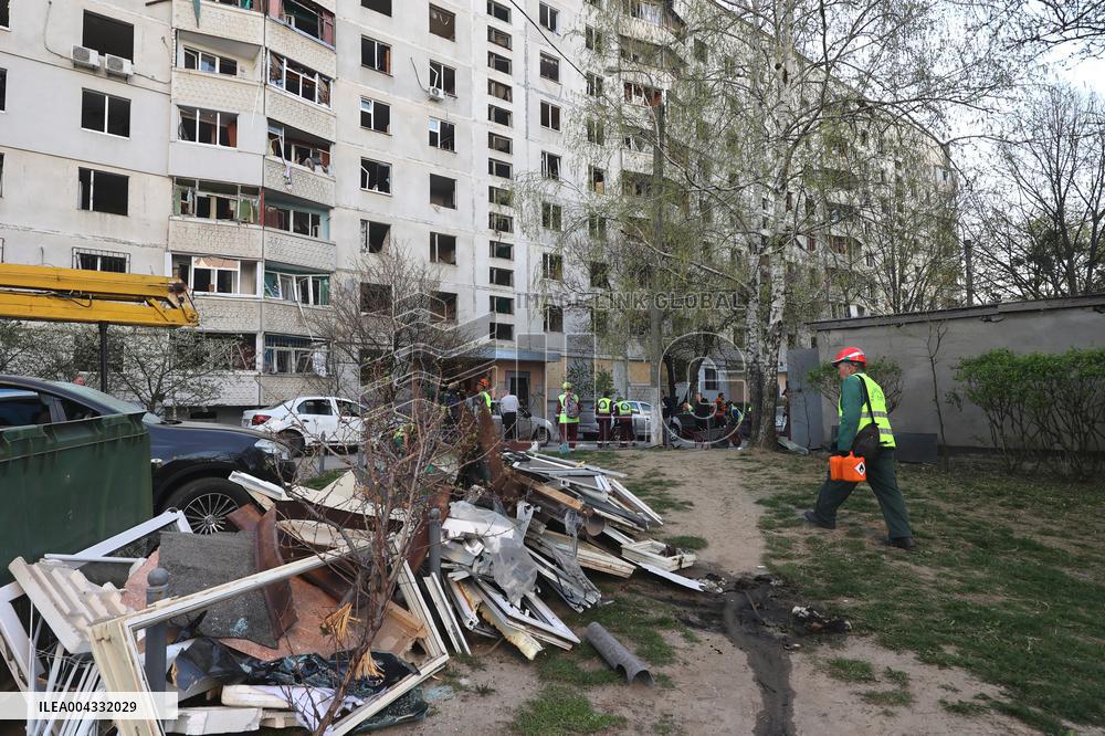 Russian troops attack Kharkiv with ballistic missiles