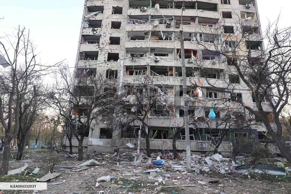 Russian troops attack Kharkiv with ballistic missiles